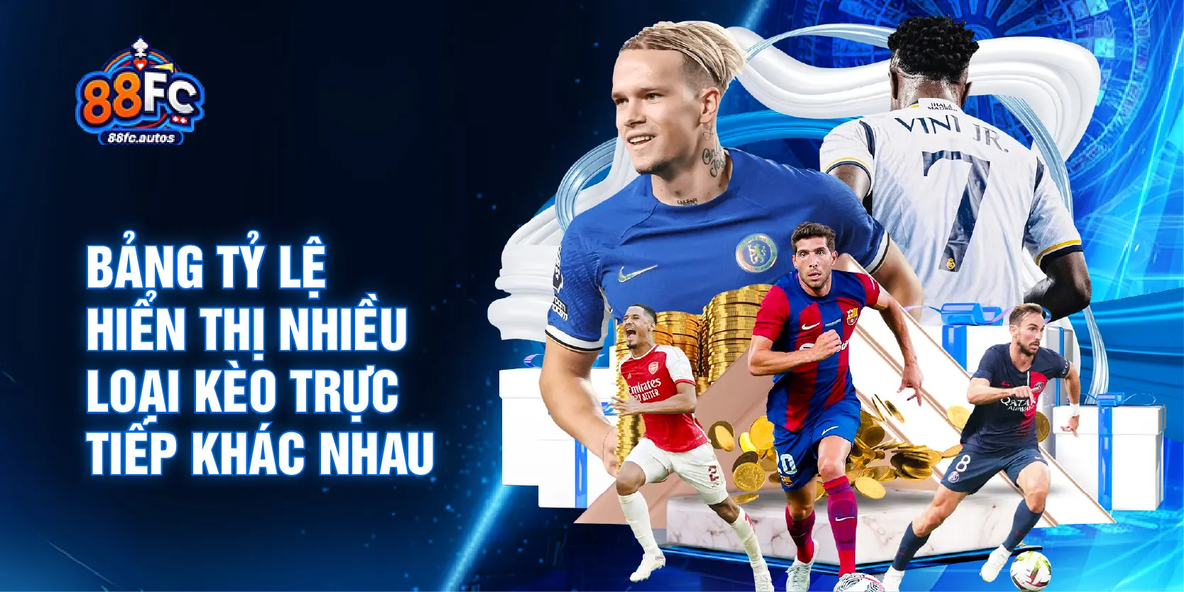 Bảng tỷ lệ hiển thị nhiều loại kèo trực tiếp khác nhau
