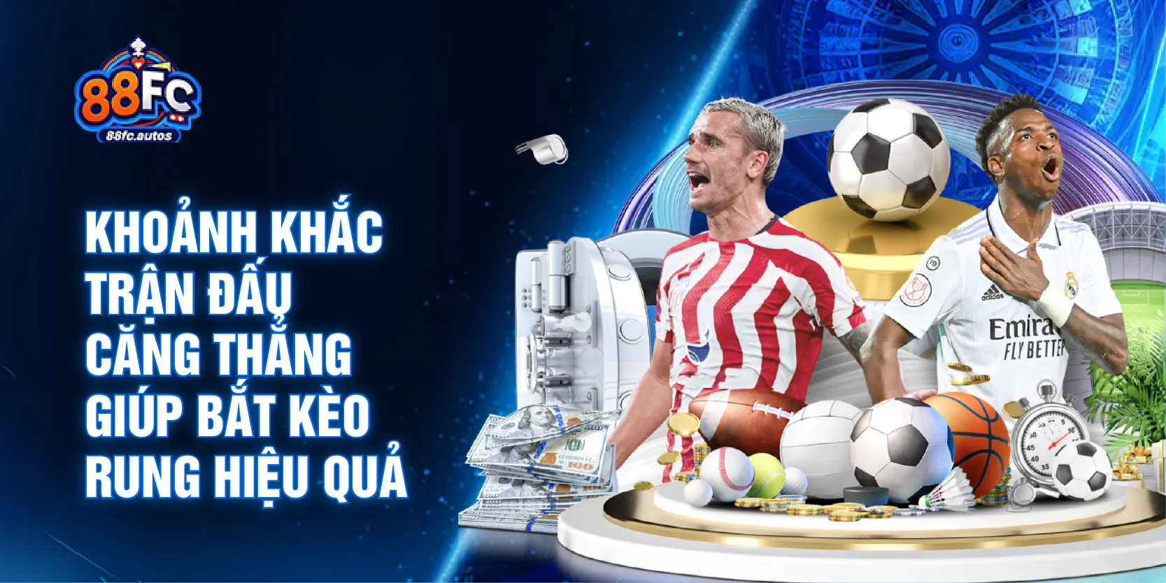 Khoảnh khắc trận đấu căng thẳng giúp bắt kèo rung hiệu quả